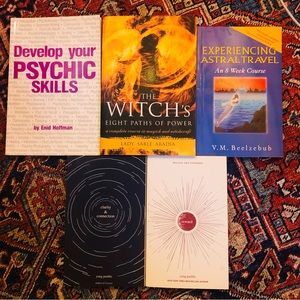 Bundle of 5 new age/spiritual books